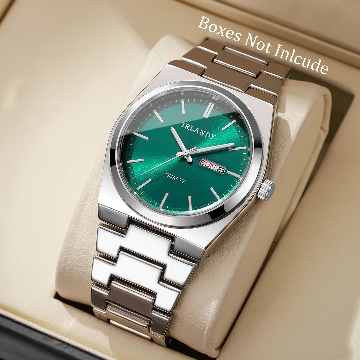 Men's Slim Quartz Watch with Calendar