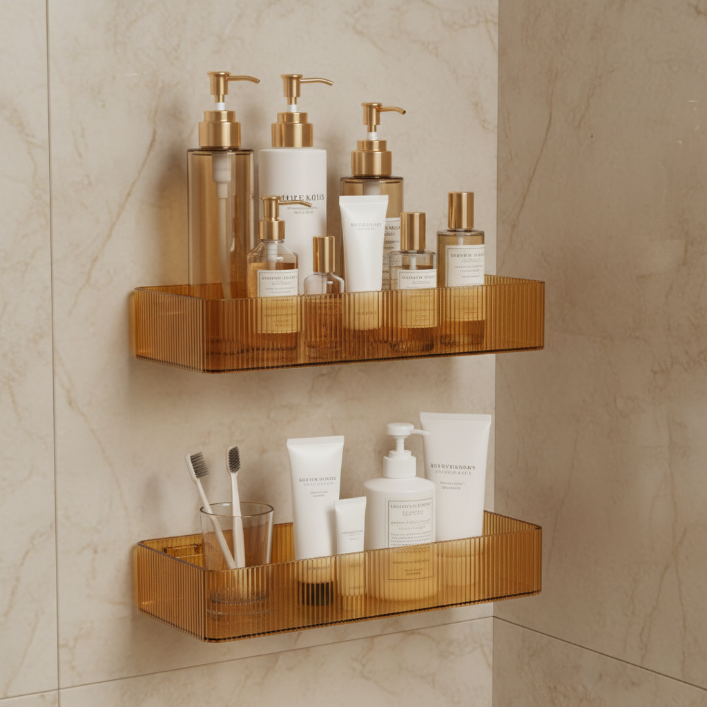 Amber shelf double