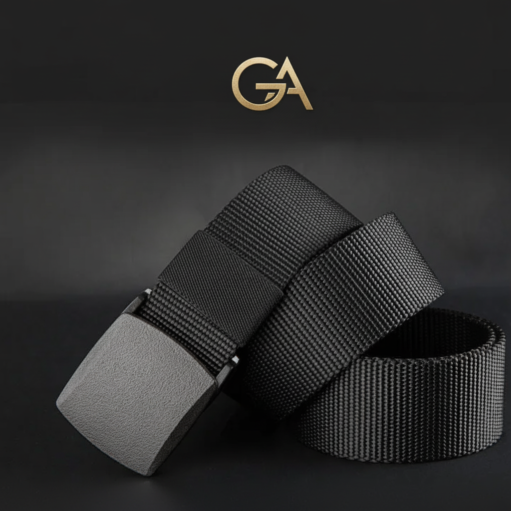 Ceintures avec monogramme doré GA