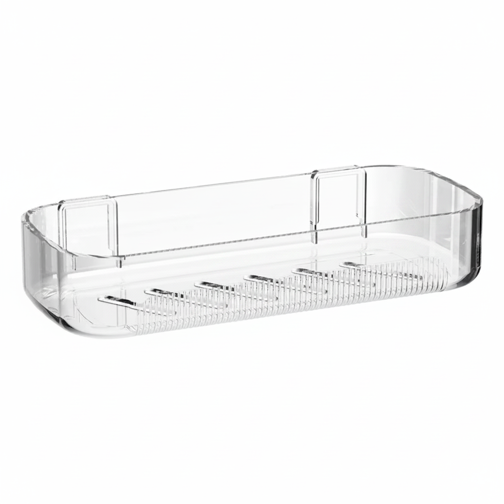 Clear shelf no text