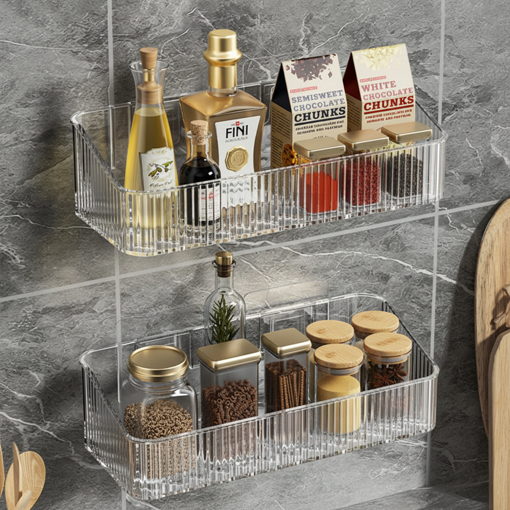 Kitchen shelf clean