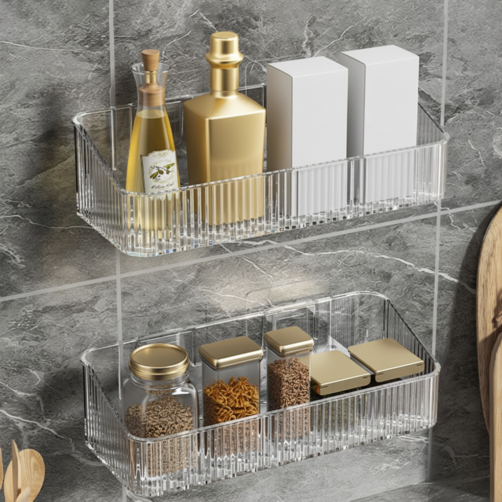 Kitchen shelf clean