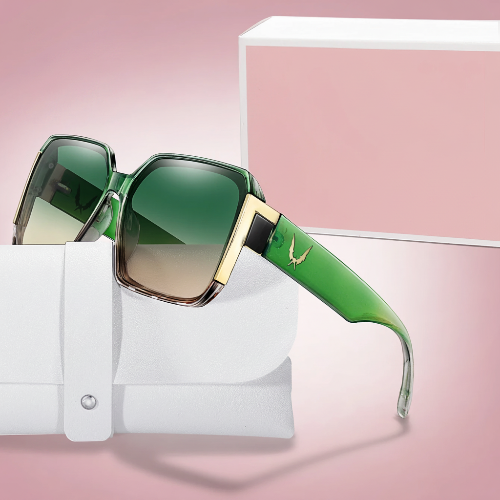 Lunettes noires classiques sans marques