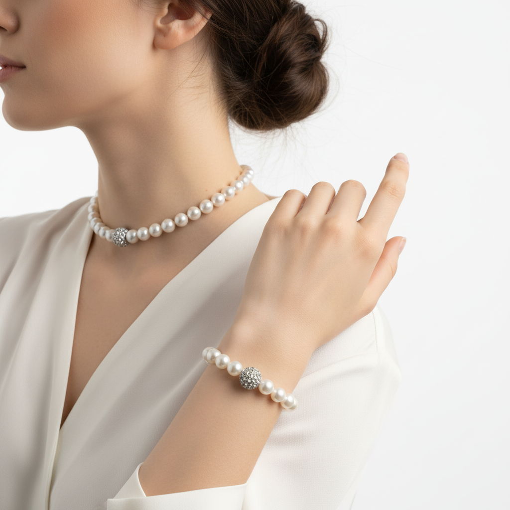 Pearl Set - Worn Look