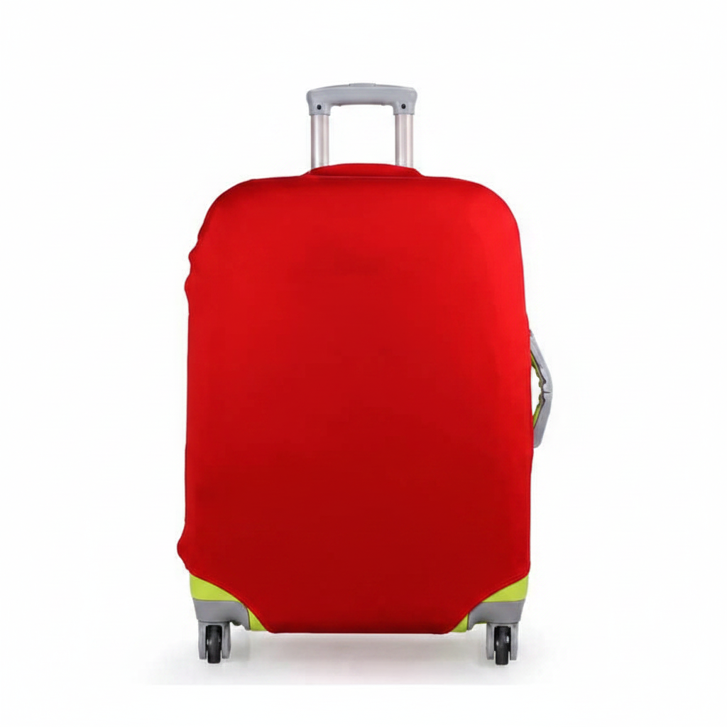Red Luggage Cover